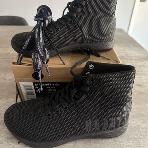 NOBULL Black SF Trainer High Sneakers